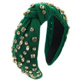 Jeweled Knotted Headband