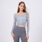 Flower Butterfly Two Pieces Sports T-Shirt