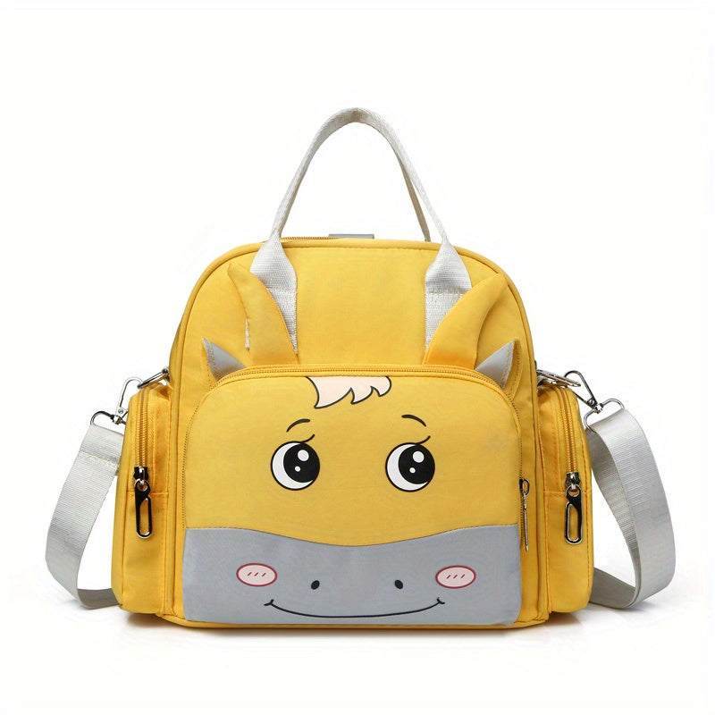 Solid Color Flare Mommy Handbag