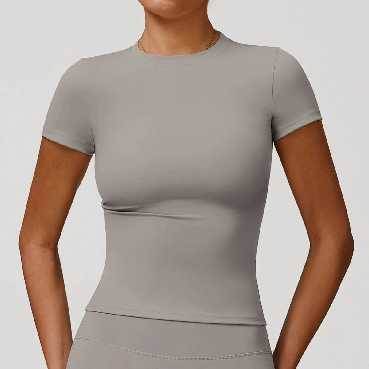 Summer Sports Short Sleeve T-Shirt - Frost Gray