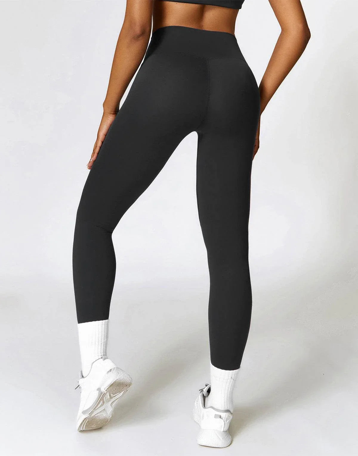 No Front Seam High Waist Sports Leggings -