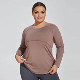 Long sleeve Loose Sports T-shirt