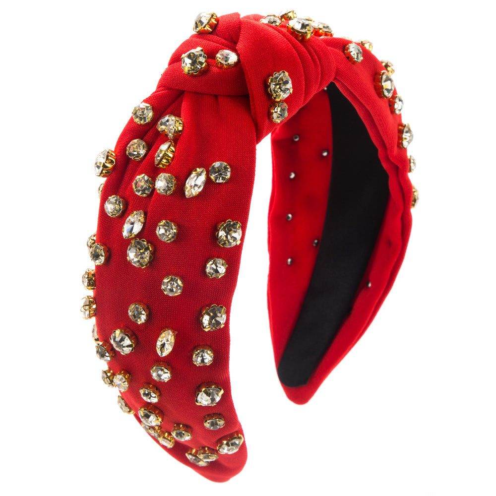 Jeweled Knotted Headband