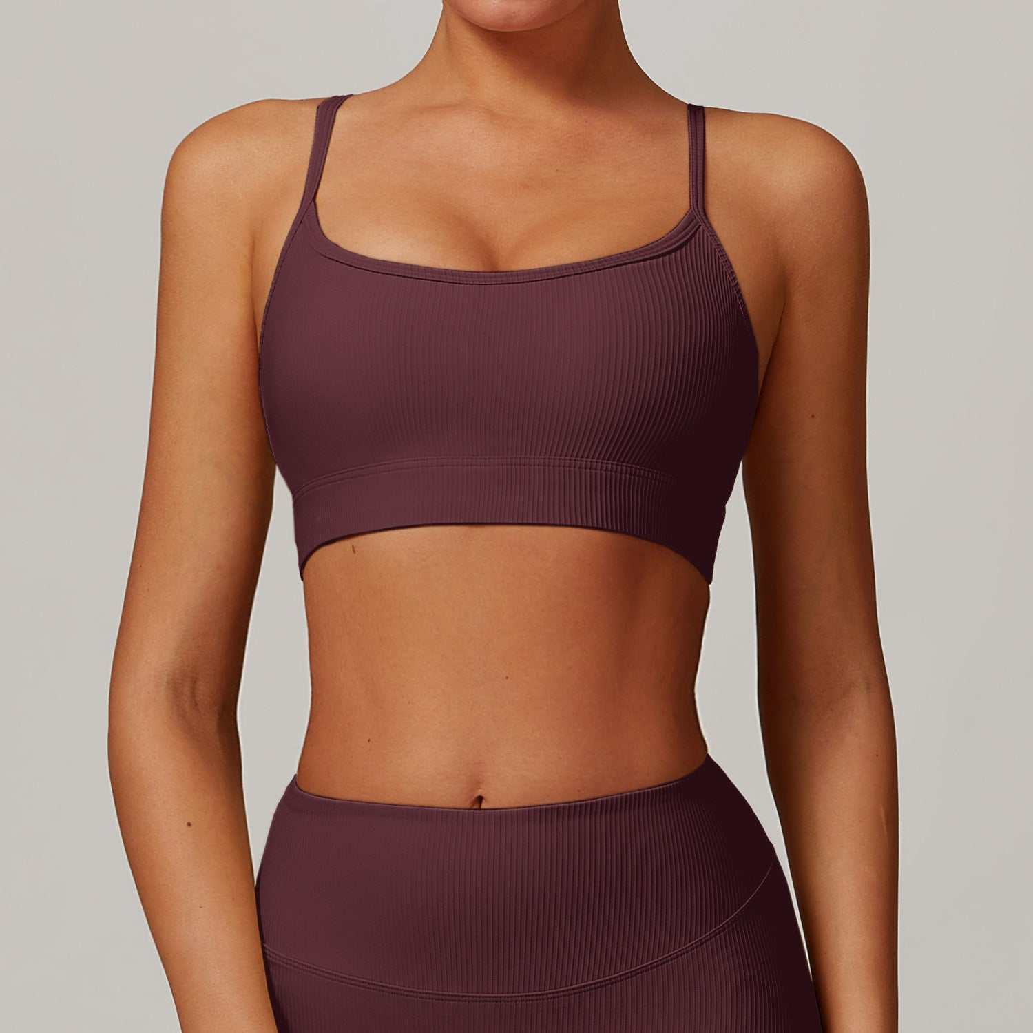 Thin Shoulder Straps Sports Bra | Perfect for Fitness and Workouts