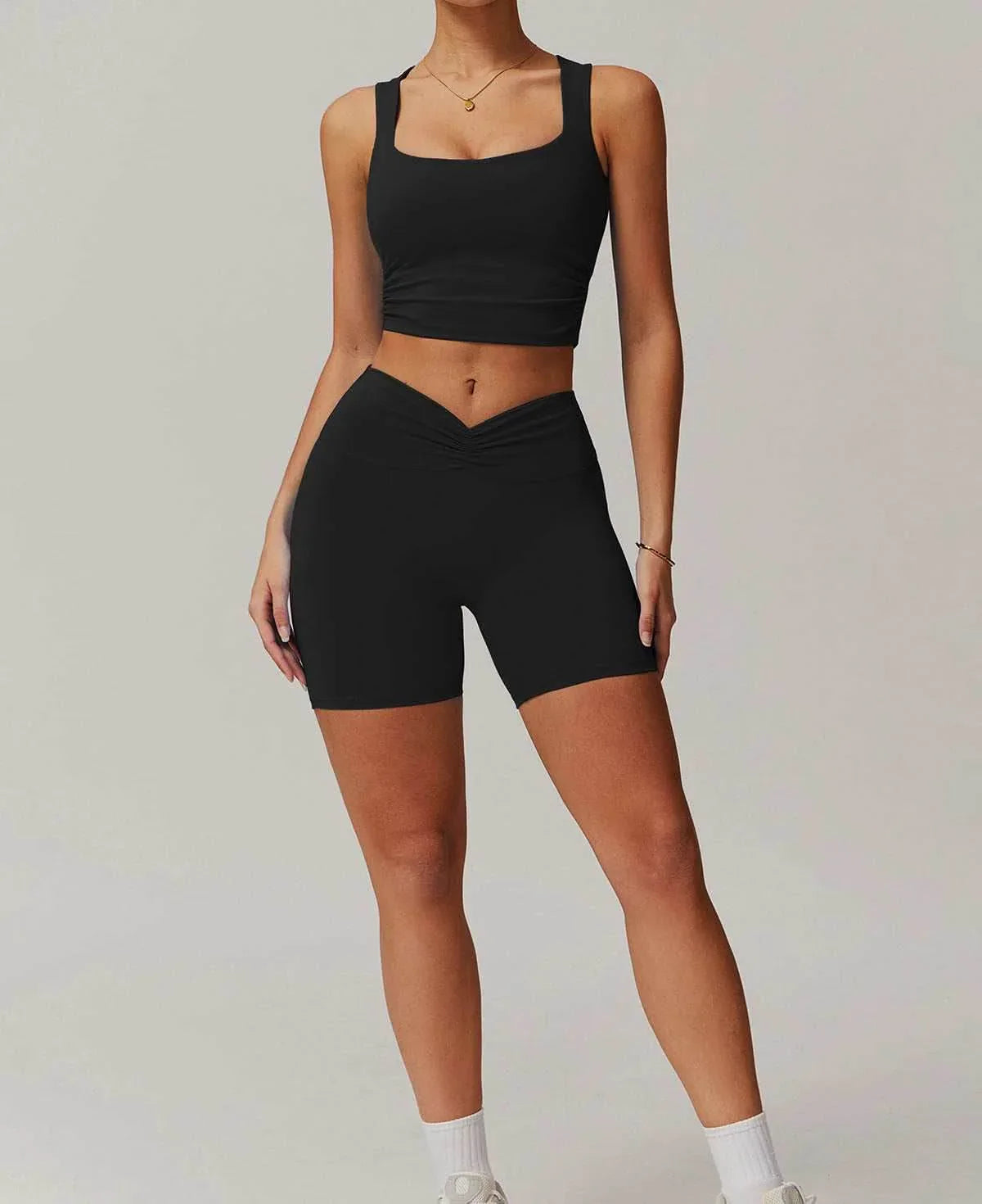 Activewear Set with Tank and Short -