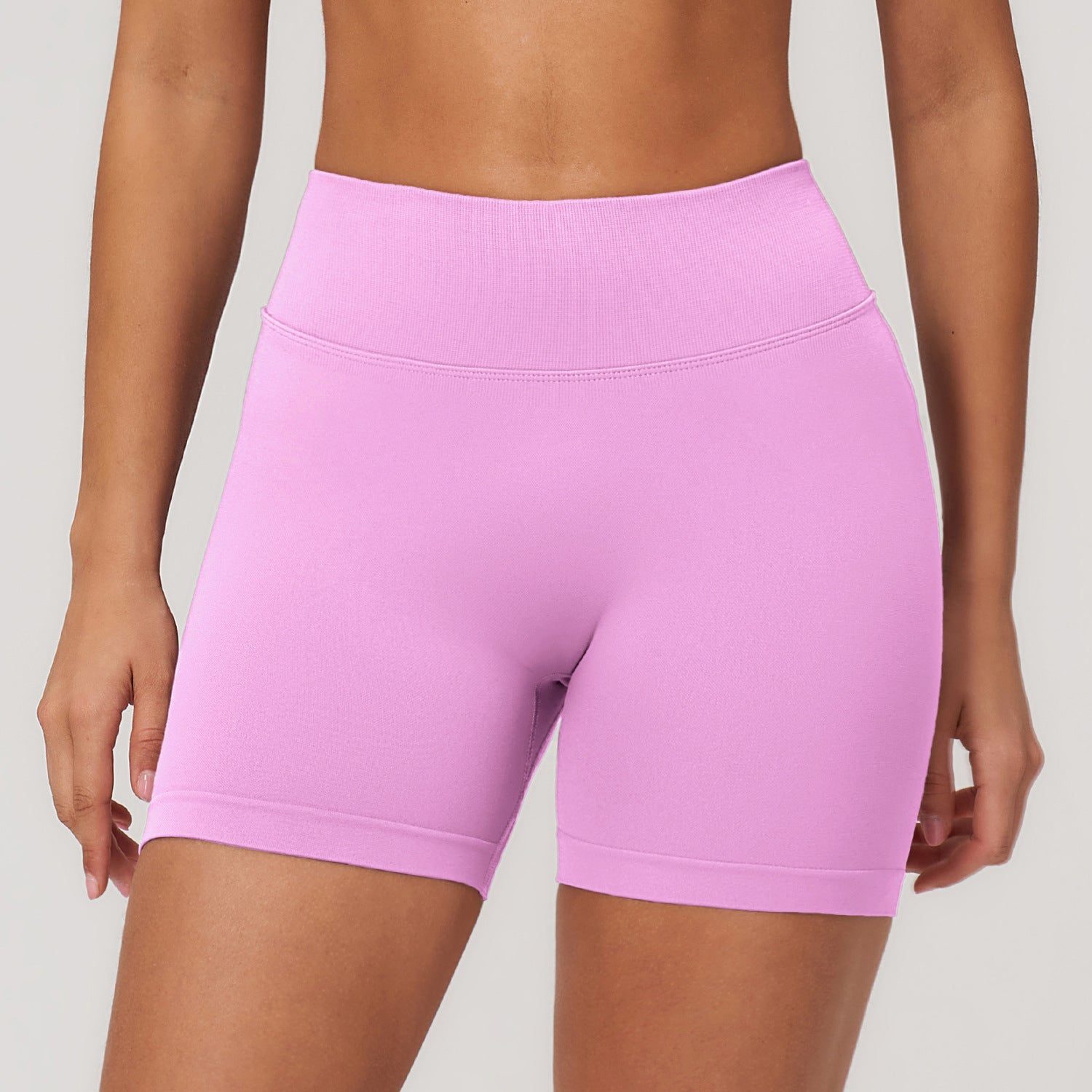 V Back High waist Biker Short