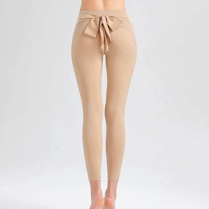 Bow Ribbon Yoga Leggings