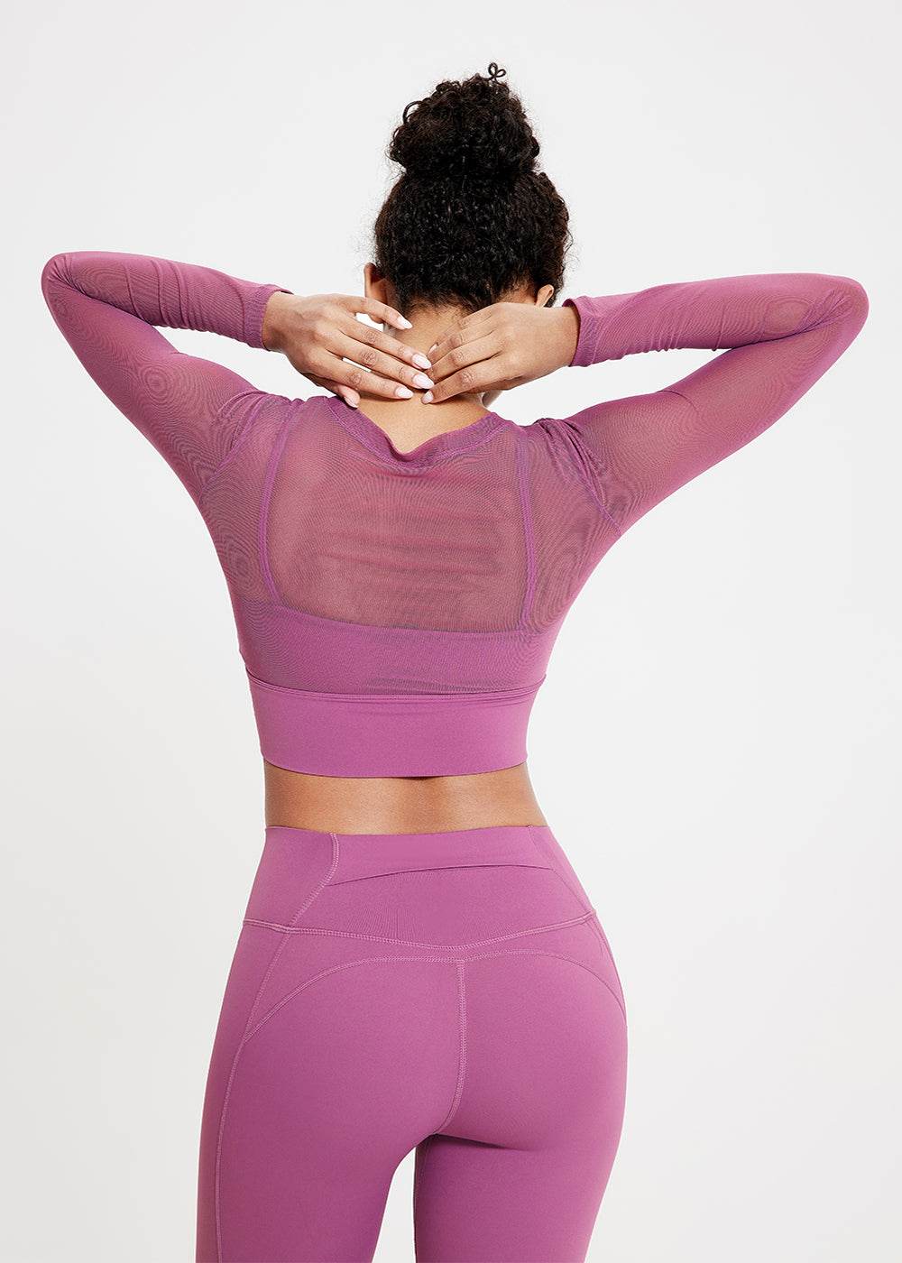 Mesh Long Sleeve Workout T-Shirt