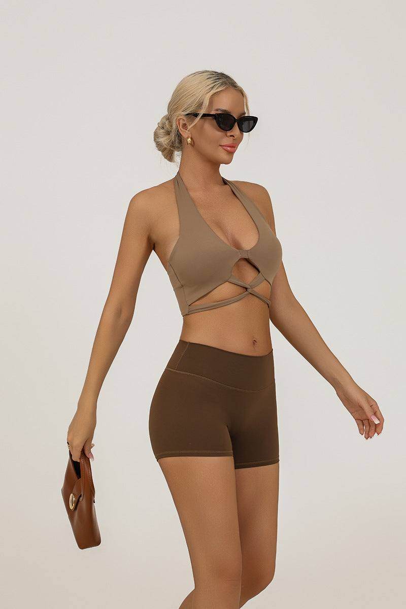 Halter Sports Bra