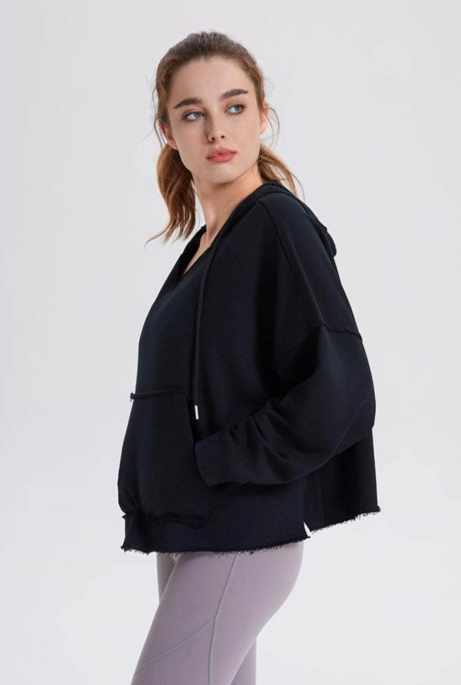 Long Sleeve Gym Hoodie Sweatshirt