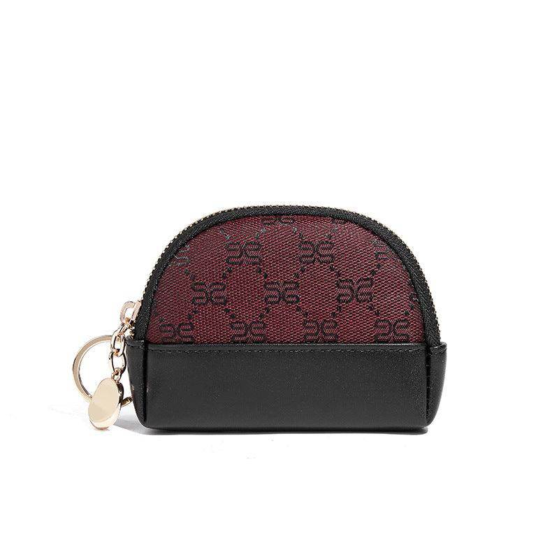 Retro Mini Zipper Short Coin Purse