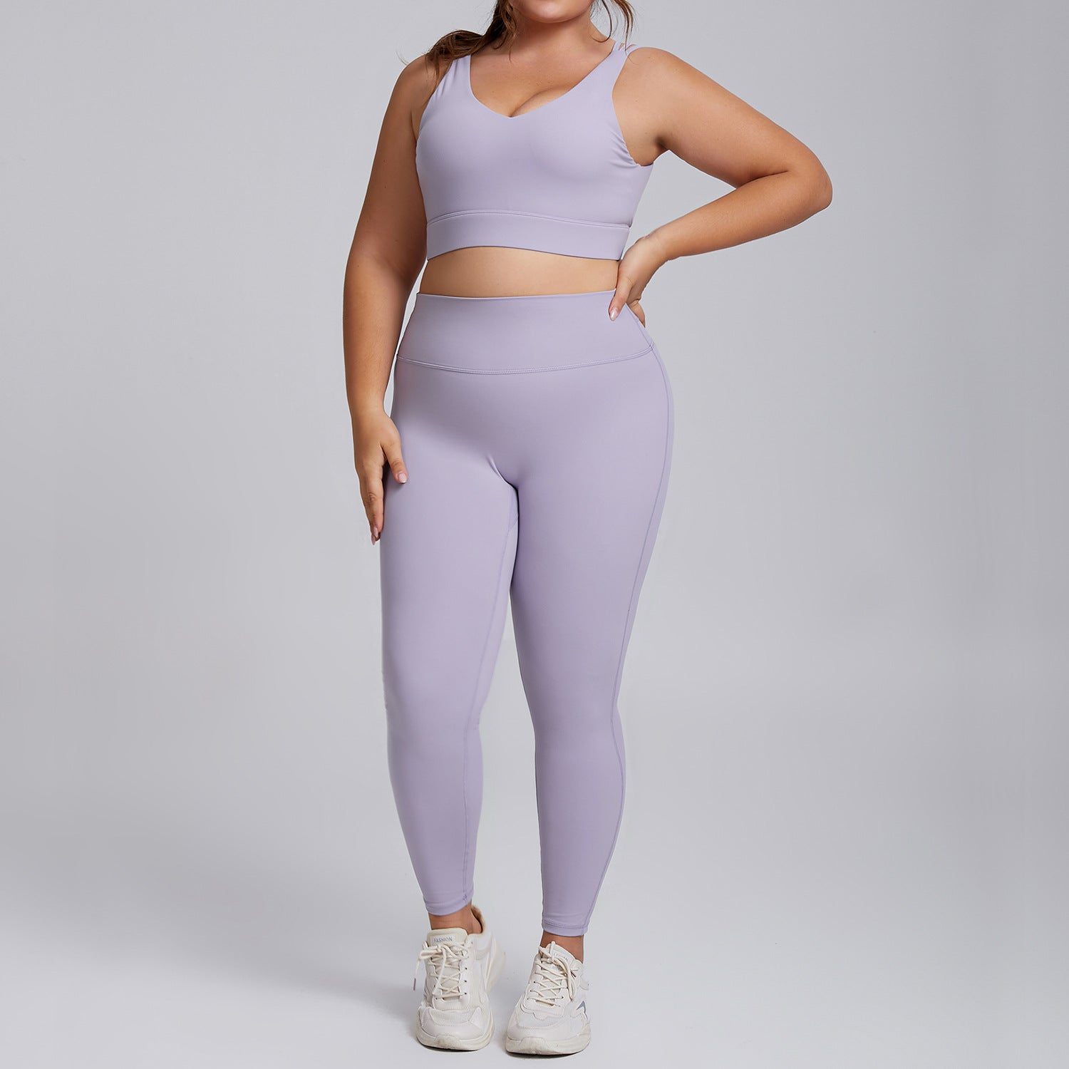 Workout Sets with Cross Back Sports Bra and Legging