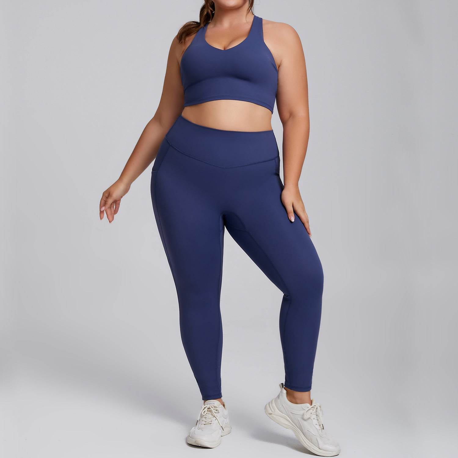 Workout Sets with X Back Sports Bra and Legging