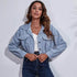 Corduroy Cropped Lapel Jacket