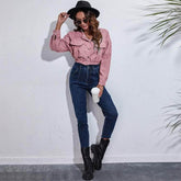 Corduroy Cropped Lapel Jacket