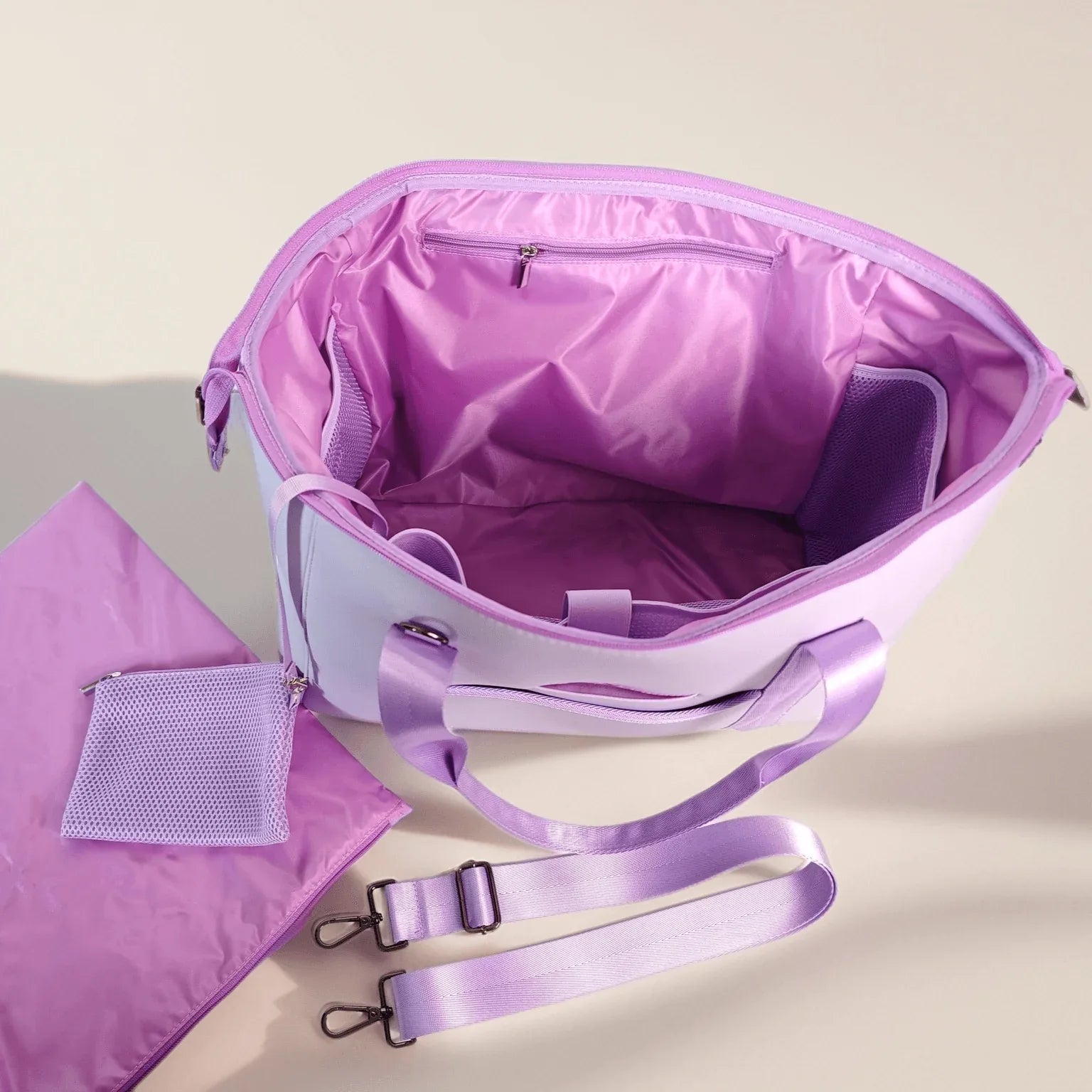 Large Carryall Neoprene Travel Bag Travel Luggage -