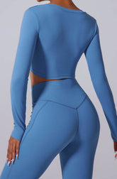 Long Sleeve Sports Yoga Set