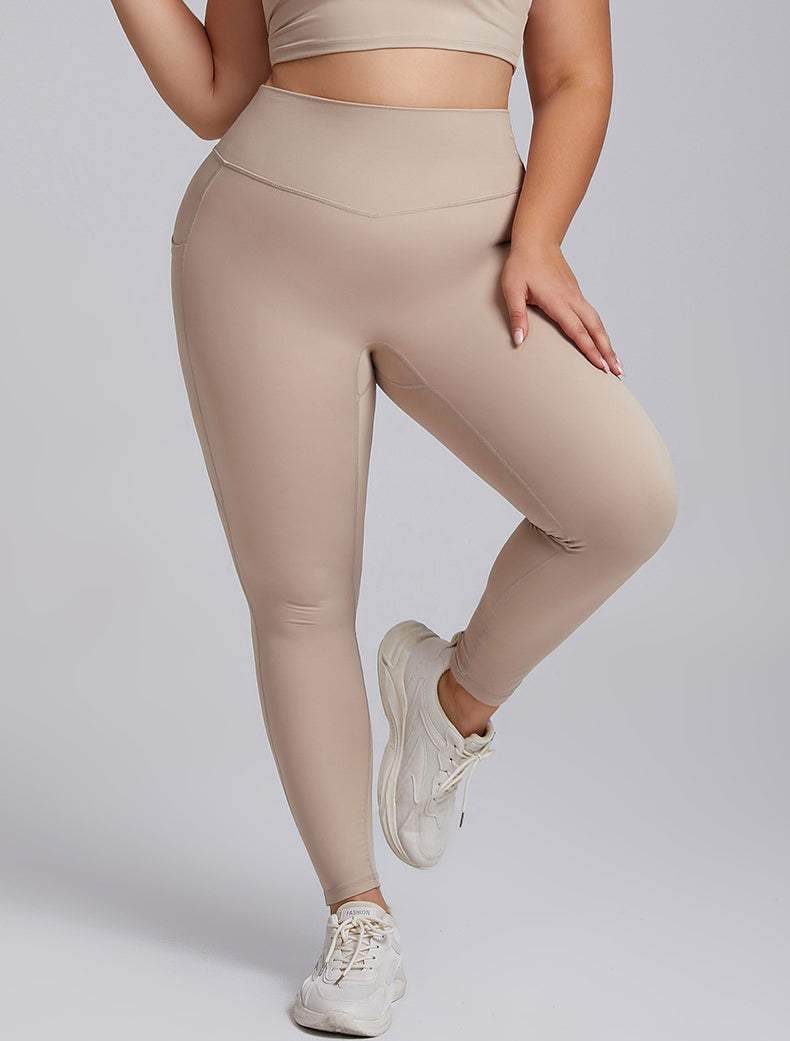 Plus Size High Waisted Yoga Leggings for Women