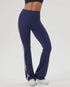 Side Stripe High Waist Fitness Flare Pants