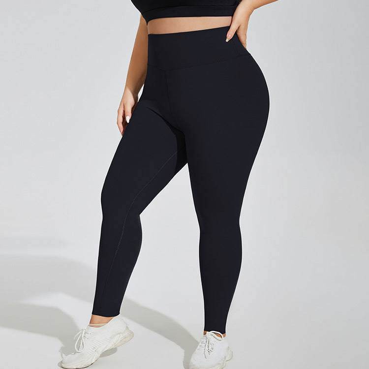 Plus Size High Waist Seamless Yoga Leggings