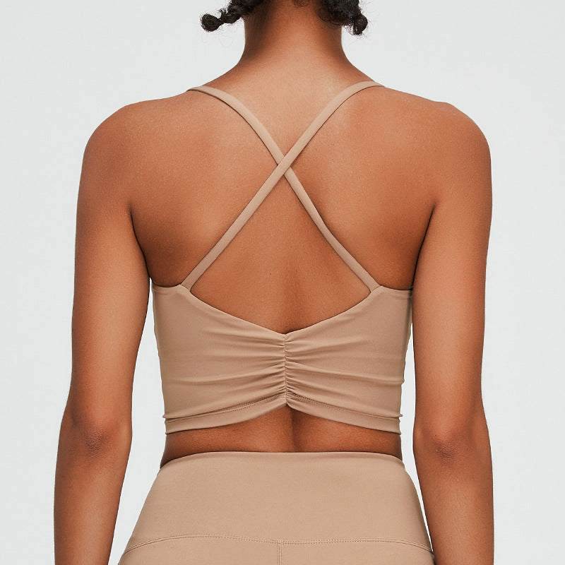 Cross Back Fitness Bra