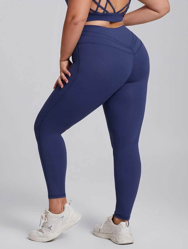 Plus Size Butt Lifting Yoga Leggings for Women