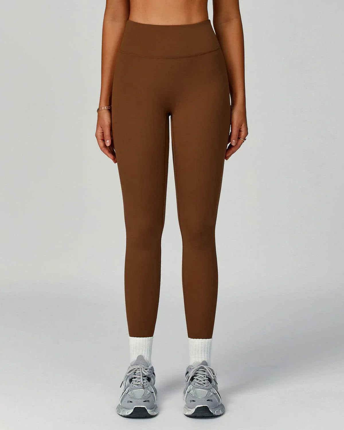 High Waist No T-line Sport Legging - Light Coffee