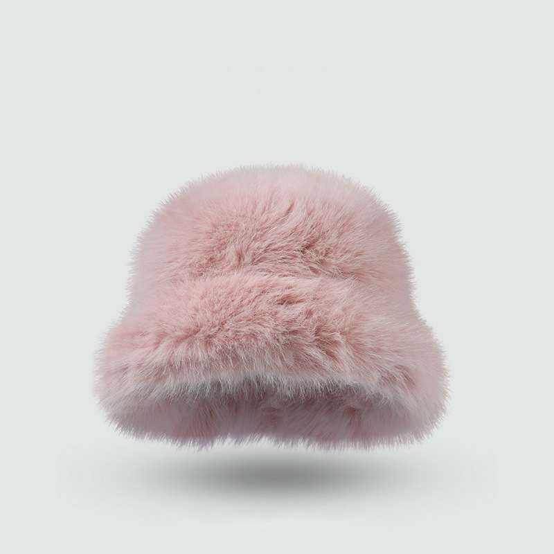 Faux Fur Bucket Hat