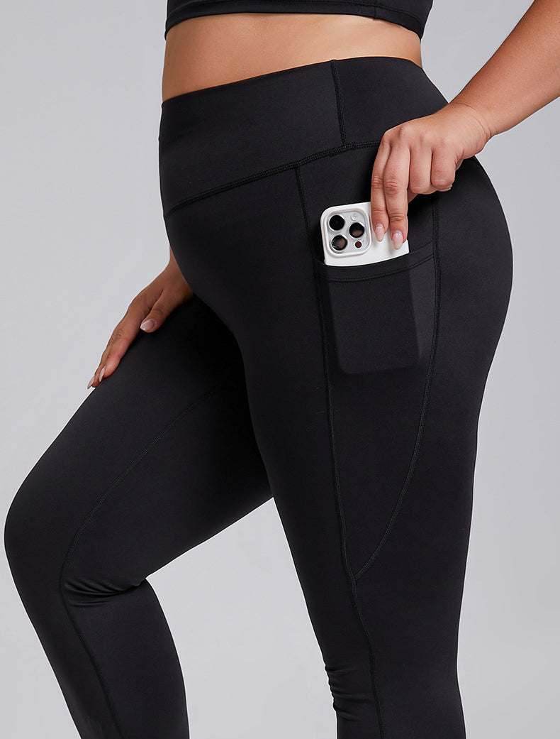 Plus Size High Waisted Yoga Leggings for Women