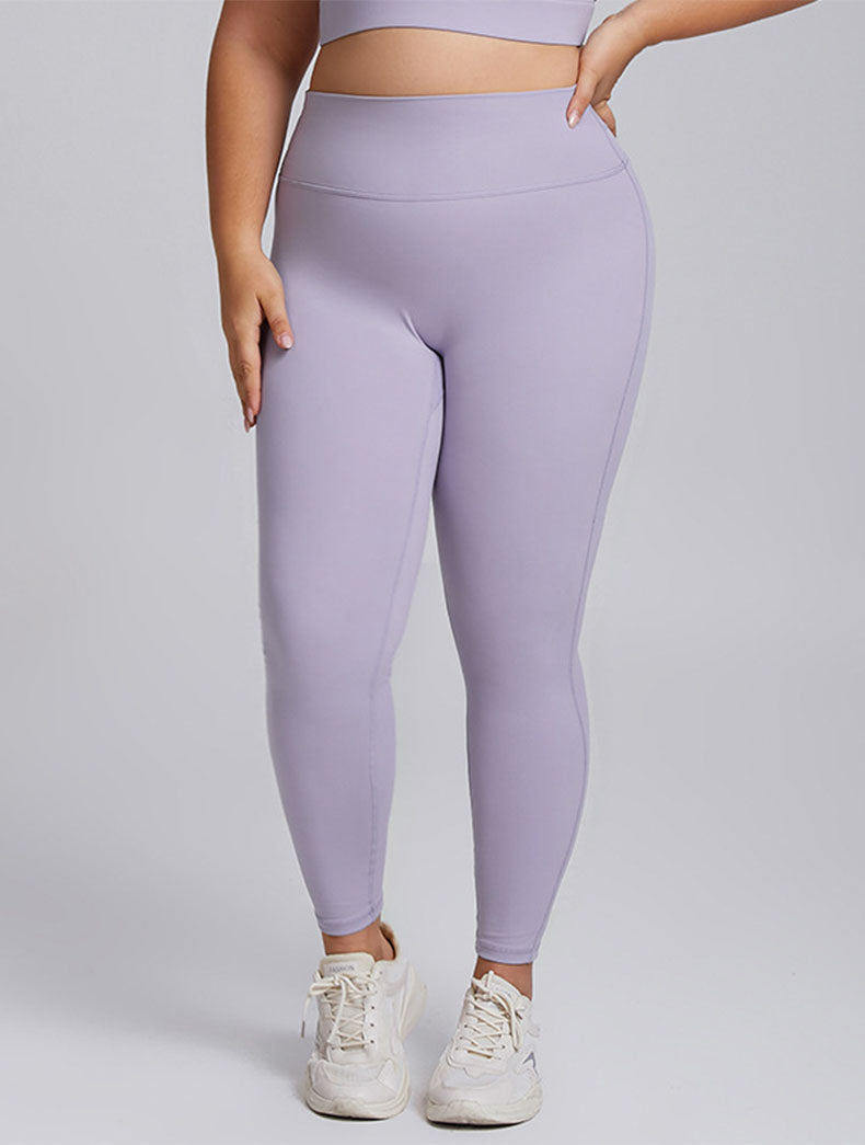 Plus Size High Waist Tummy Control Yoga Leggings