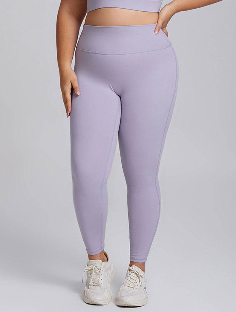 Plus Size High Waist Tummy Control Yoga Leggings