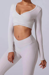 Long Sleeve Sports Yoga Set