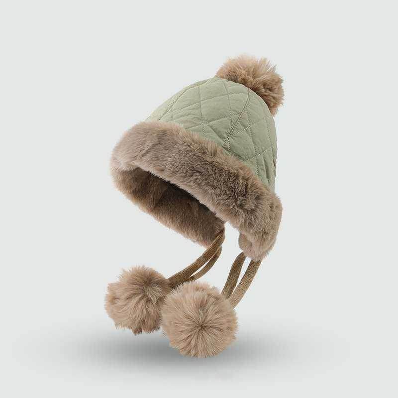 Beanie Hat Cap with Pompom
