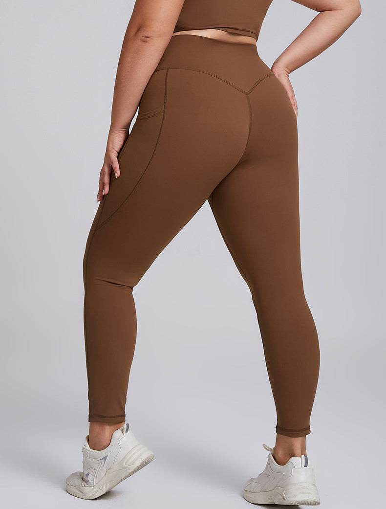 Plus Size High Waisted Yoga Leggings for Women