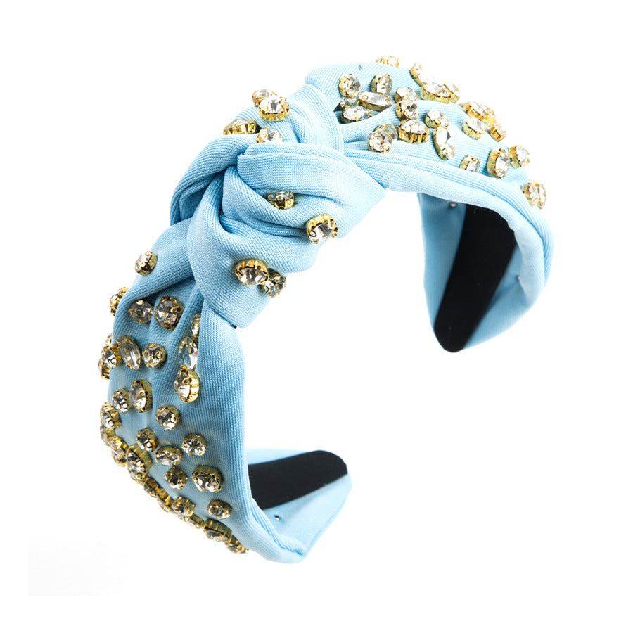 Jeweled Knotted Headband