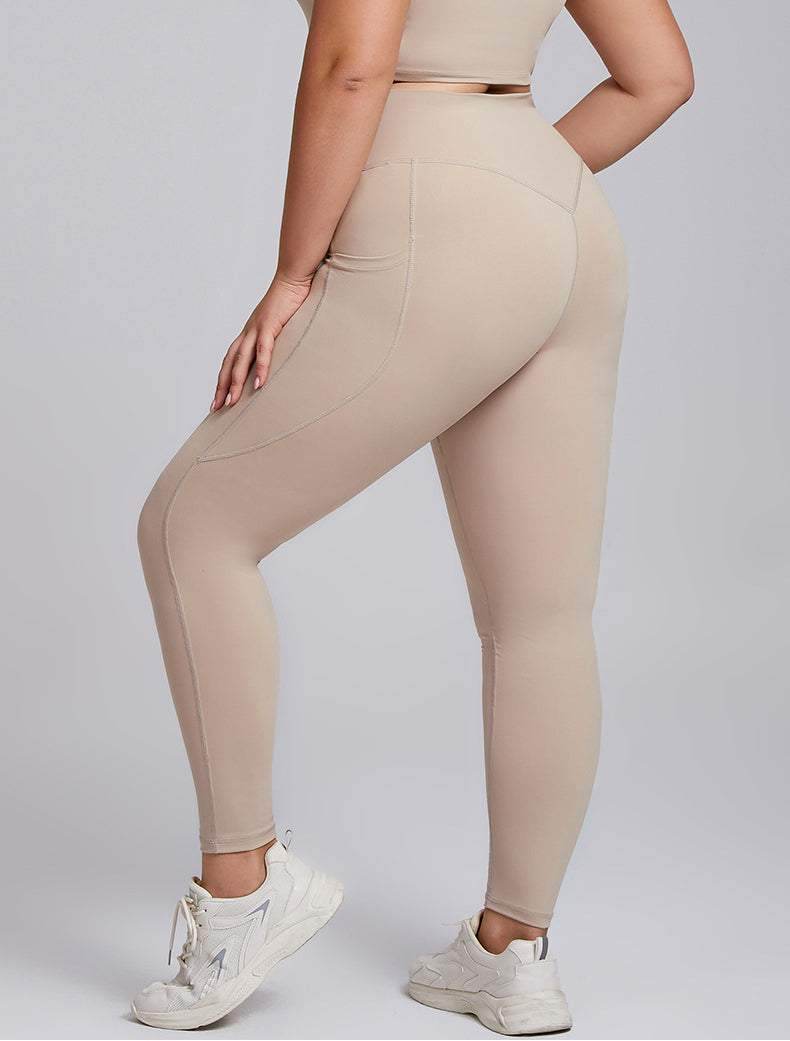 Plus Size High Waisted Yoga Leggings for Women
