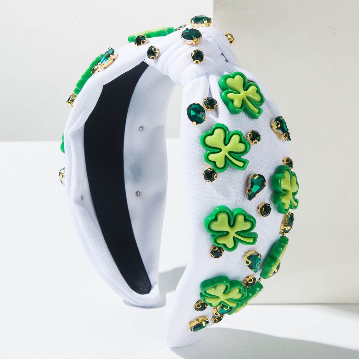 Clover Headband for Saint Patrick&