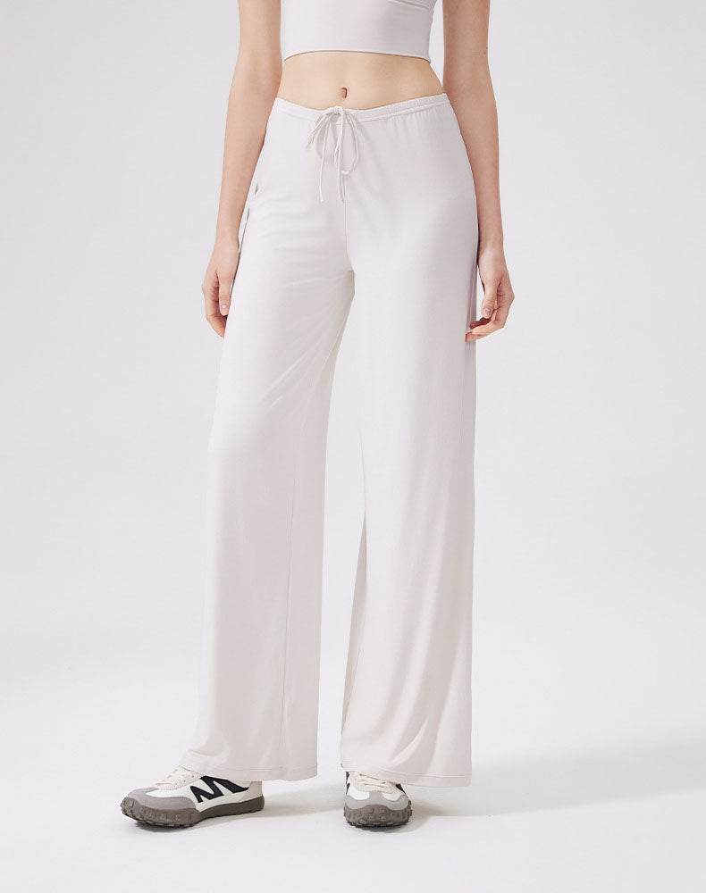 Wide Leg Sweatpants Casual Trousers Pants With Drawstring