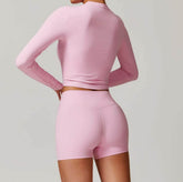 Tight Long Sleeve Cropped T-shirt