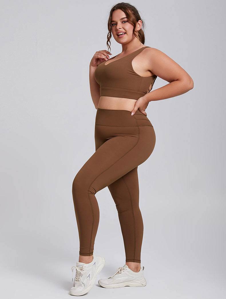 Plus Size Butt Lifting Yoga Leggings for Women