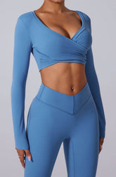 Long Sleeve Sports Yoga Set