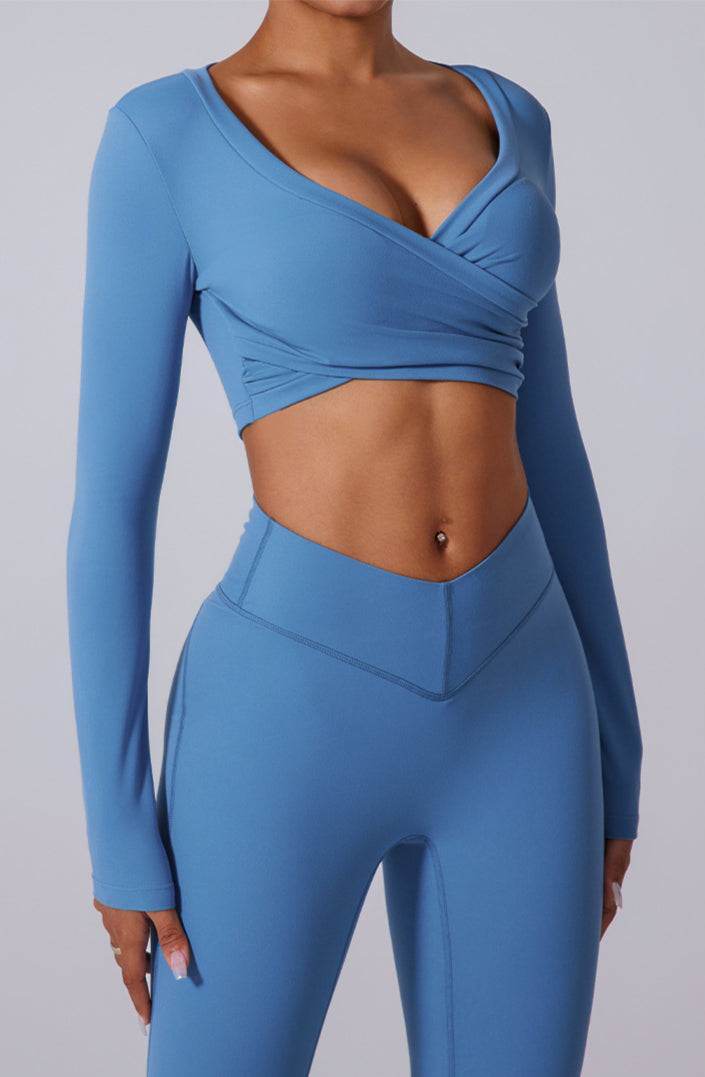 Long Sleeve Sports Yoga Set