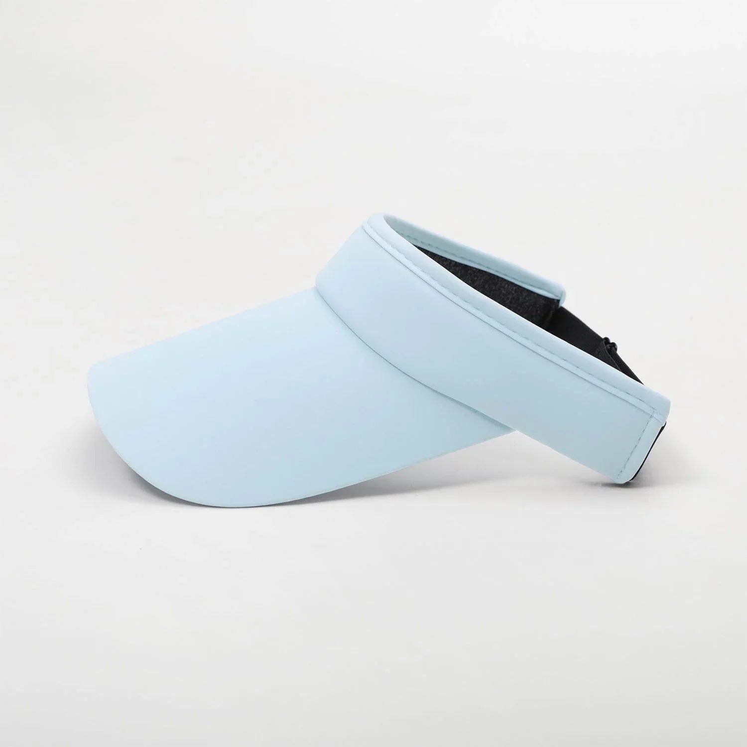Wide Brim Sports Visor Hats Adjustable Empty Top Cap -