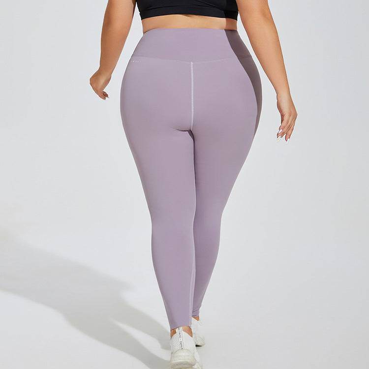 Plus Size High Waist Seamless Yoga Leggings