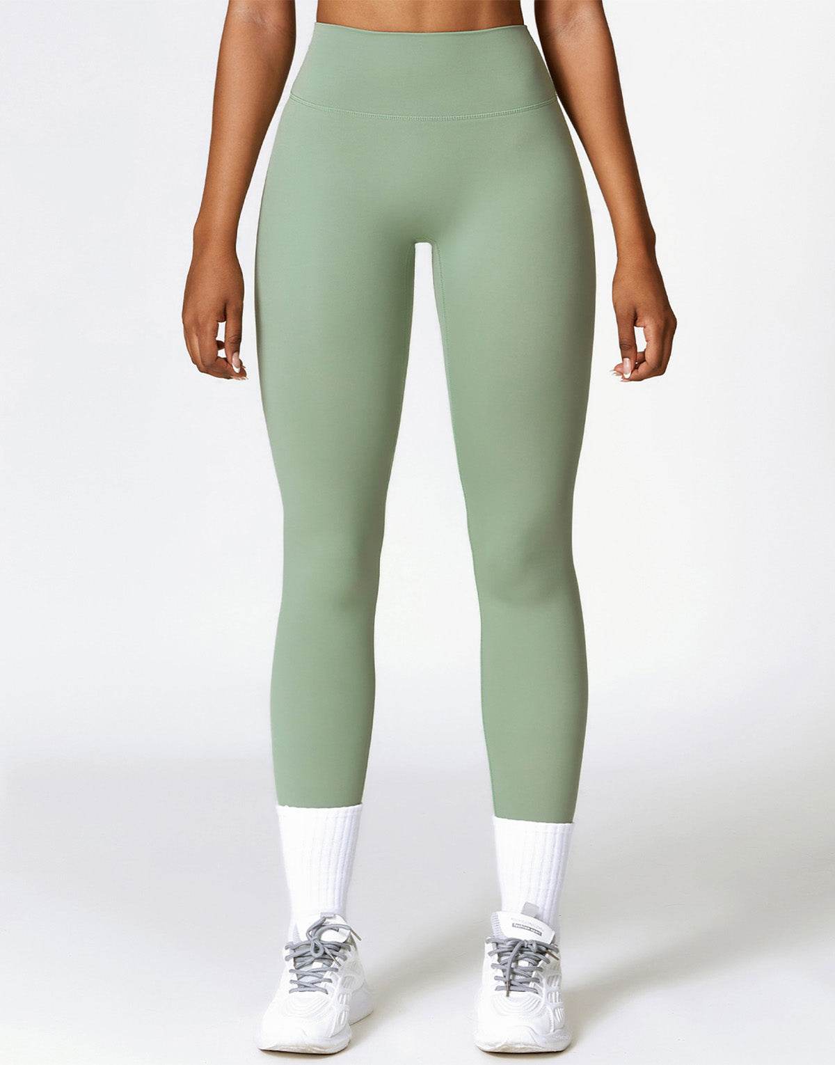 No Front Seam High Waist Sports Leggings