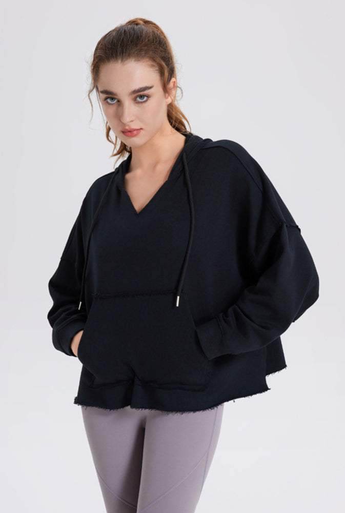 Long Sleeve Gym Hoodie Sweatshirt