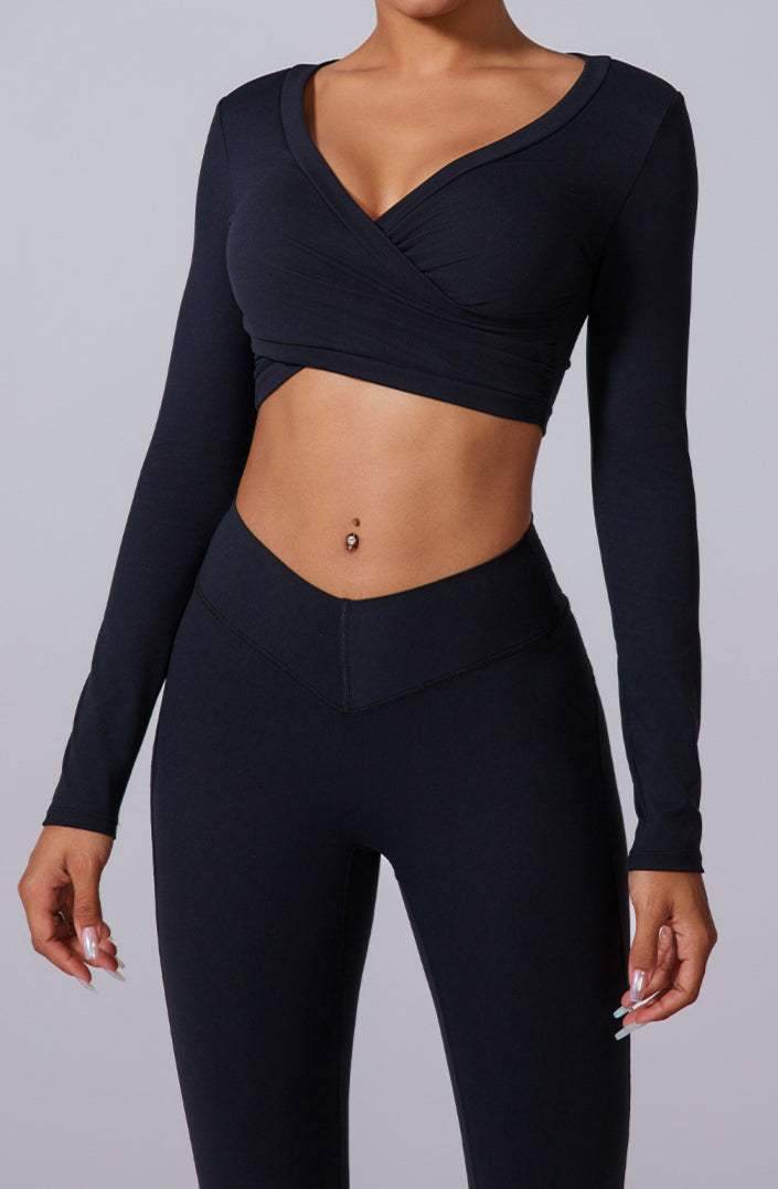 Long Sleeve Sports Yoga Set