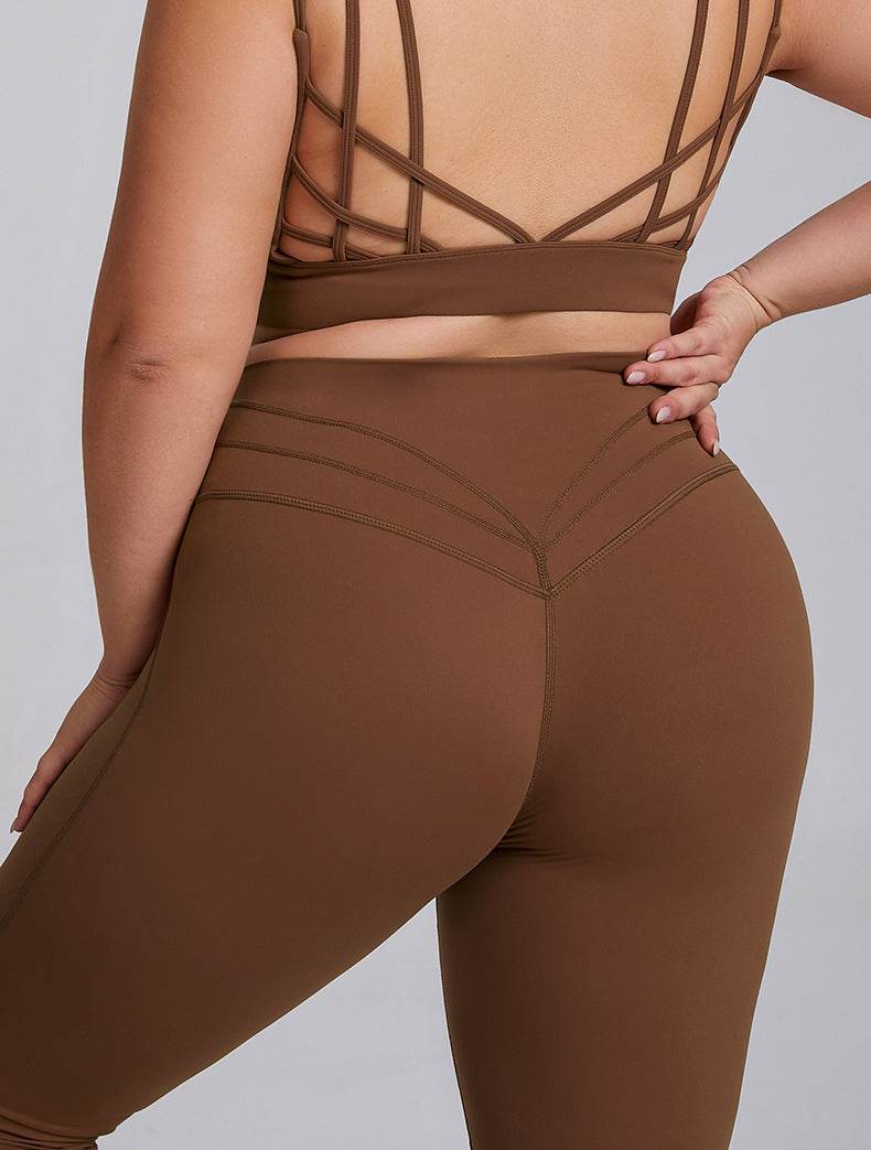 Plus Size Butt Lifting Yoga Leggings for Women