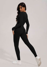 Solid Color Yoga Sports Set