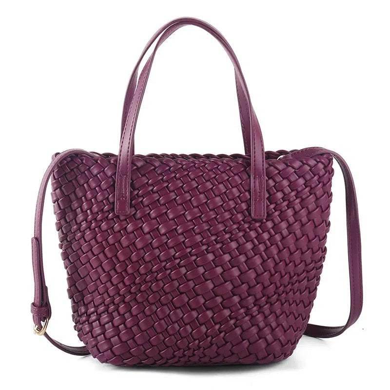 Fashionable Handmade Woven Tote Bag